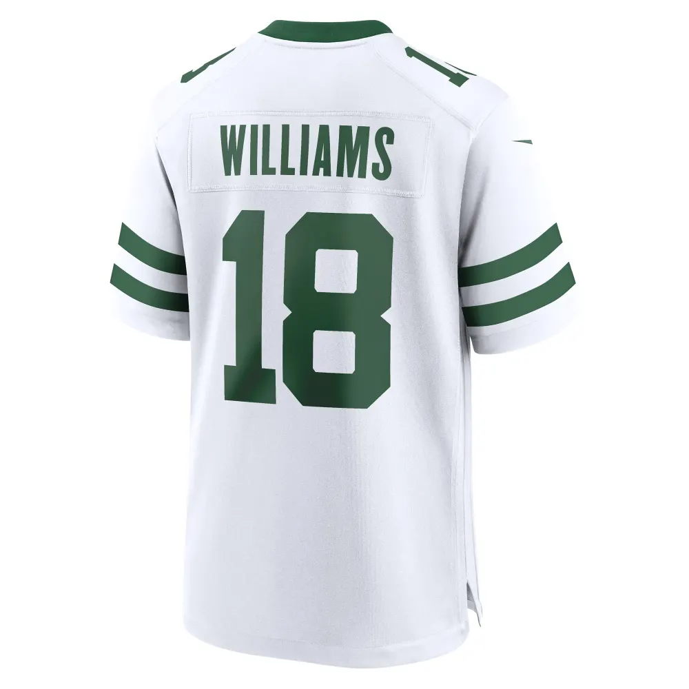 Men's New York Jets Mike Williams Legacy White Game Player Jersey