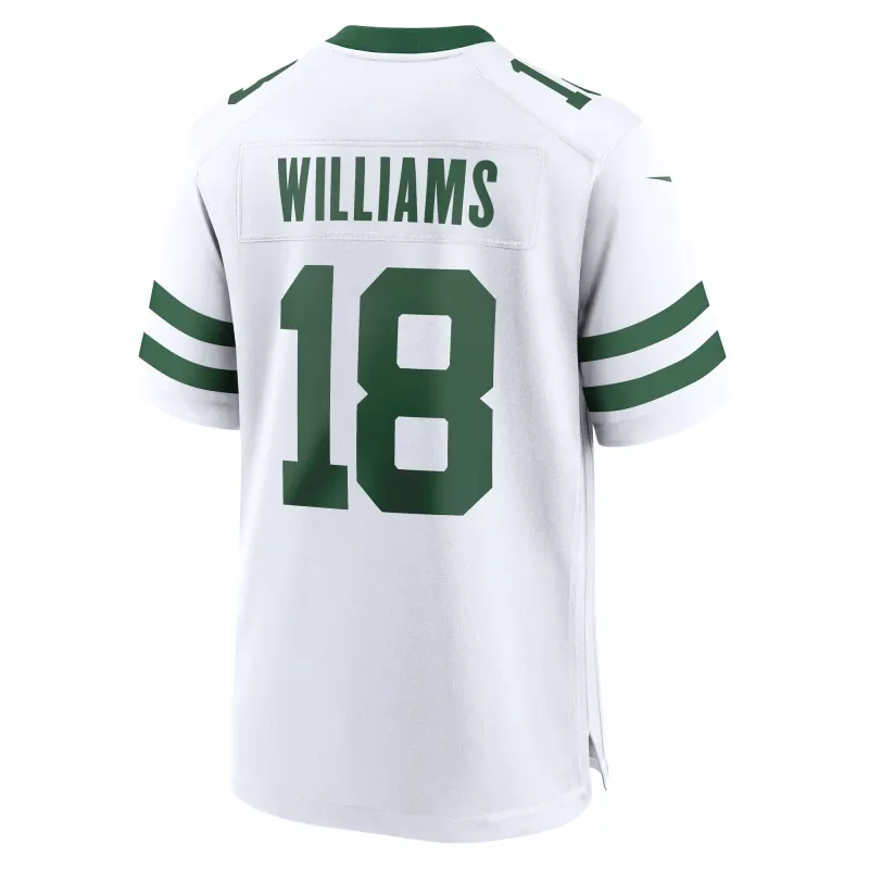 Men's New York Jets Mike Williams Legacy White Game Player Jersey