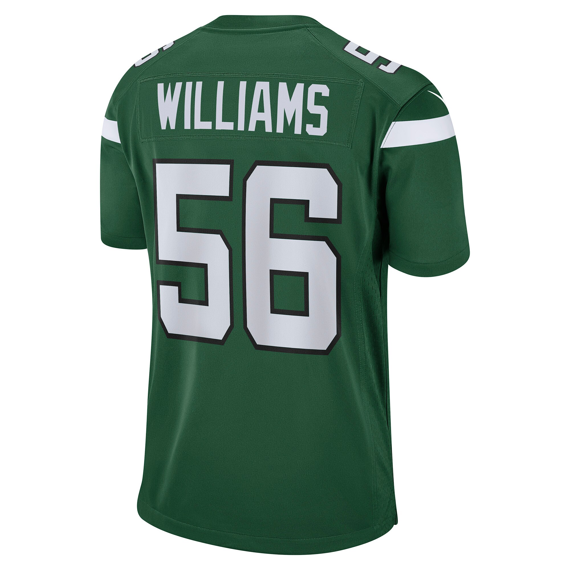 Men's New York Jets Quincy Williams Gotham Green Game Jersey