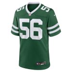 Men's New York Jets Quincy Williams Legacy Green Game Player Jersey