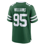 Men's New York Jets Quinnen Williams Legacy Green Game Jersey