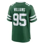 Men's New York Jets Quinnen Williams Legacy Green Game Jersey