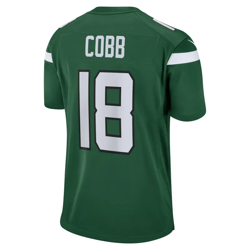Men's New York Jets Randall Cobb Gotham Green Game Jersey