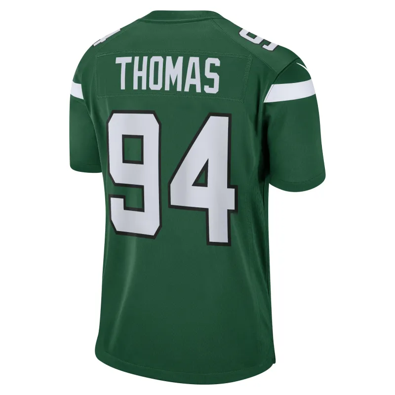 Men's New York Jets Solomon Thomas Gotham Green Game Jersey