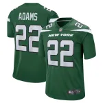 Men's New York Jets Tony Adams Gotham Green Game Player Jersey