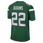 Men's New York Jets Tony Adams Gotham Green Game Player Jersey