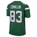 Men's New York Jets Tyler Conklin Gotham Green Game Jersey