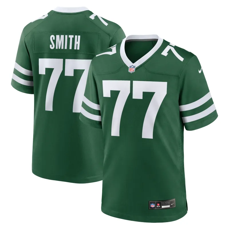 Men's New York Jets Tyron Smith Legacy Green Game Jersey