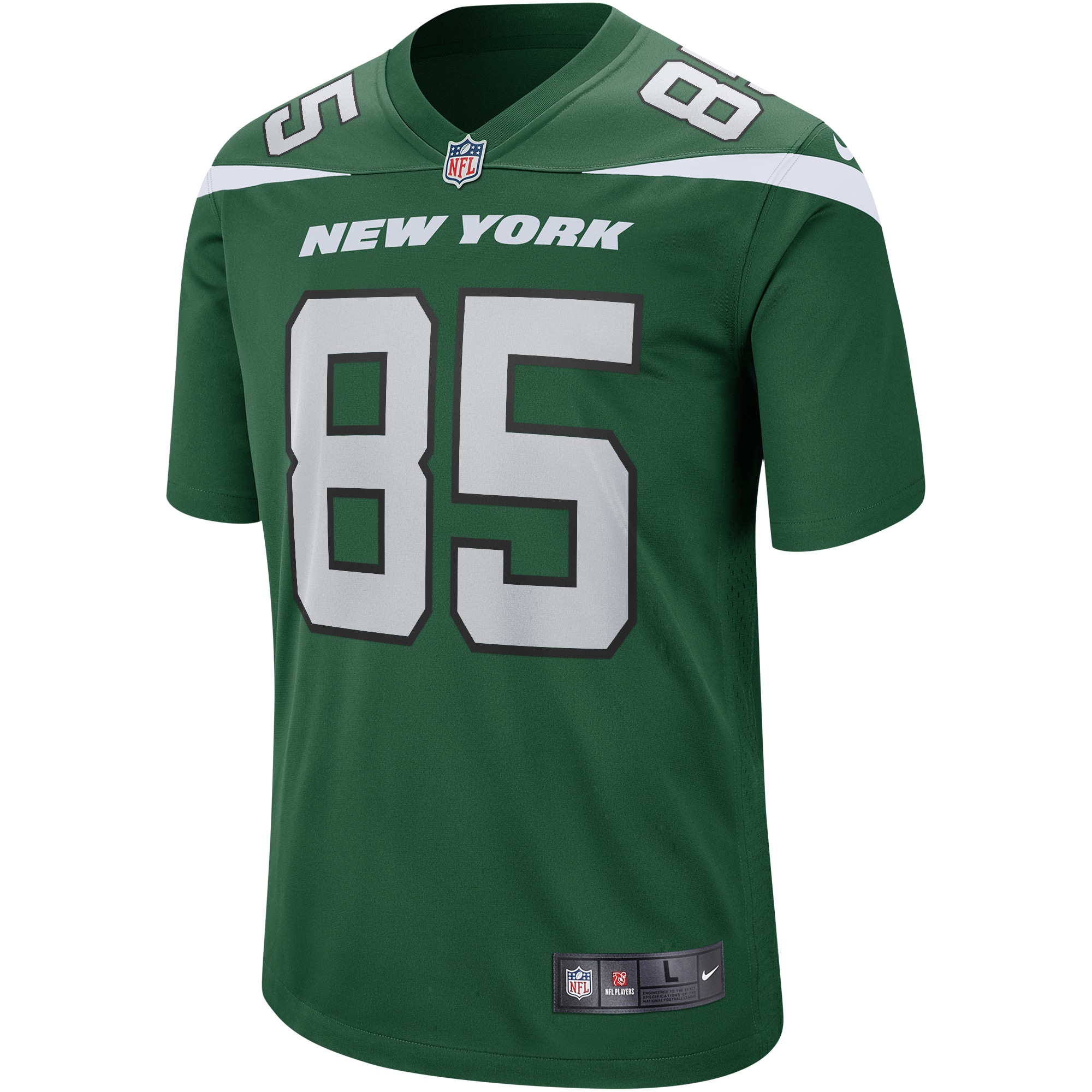 Men's New York Jets Wesley Walker Gotham Green Game Retired Player Jersey