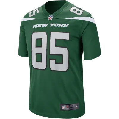 Men's New York Jets Wesley Walker Gotham Green Game Retired Player Jersey 02