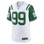 Men's New York Jets Will McDonald IV White Classic Alternate Game Jersey