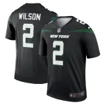 Men's New York Jets Zach Wilson Black Legend Jersey