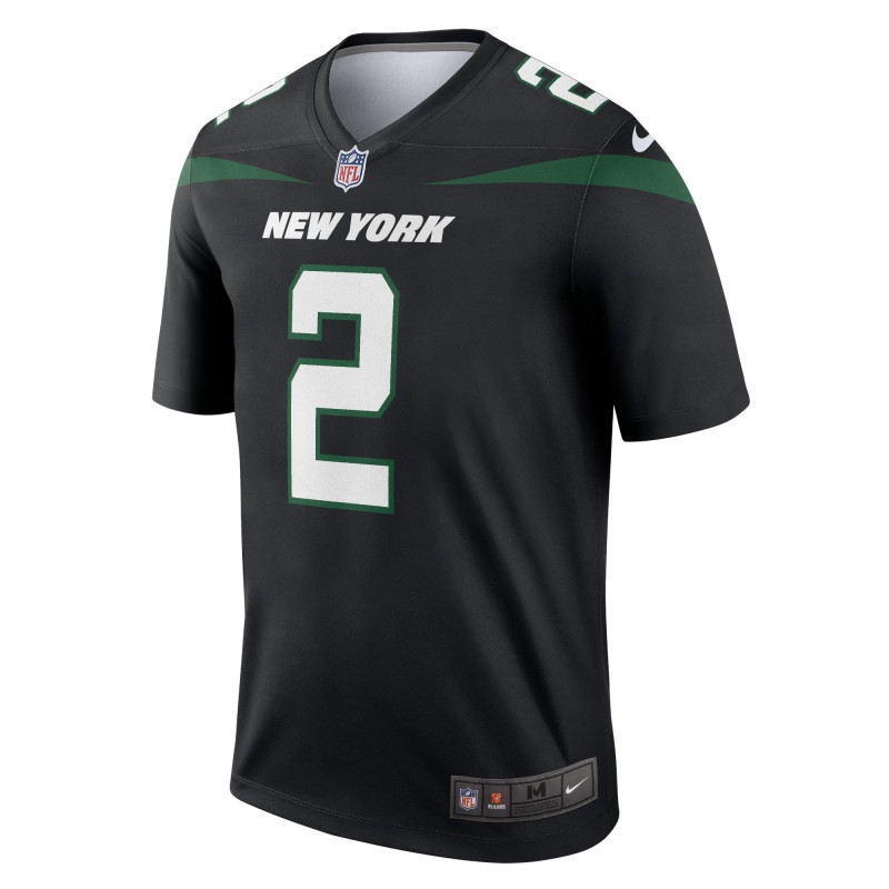 Men's New York Jets Zach Wilson Black Legend Jersey