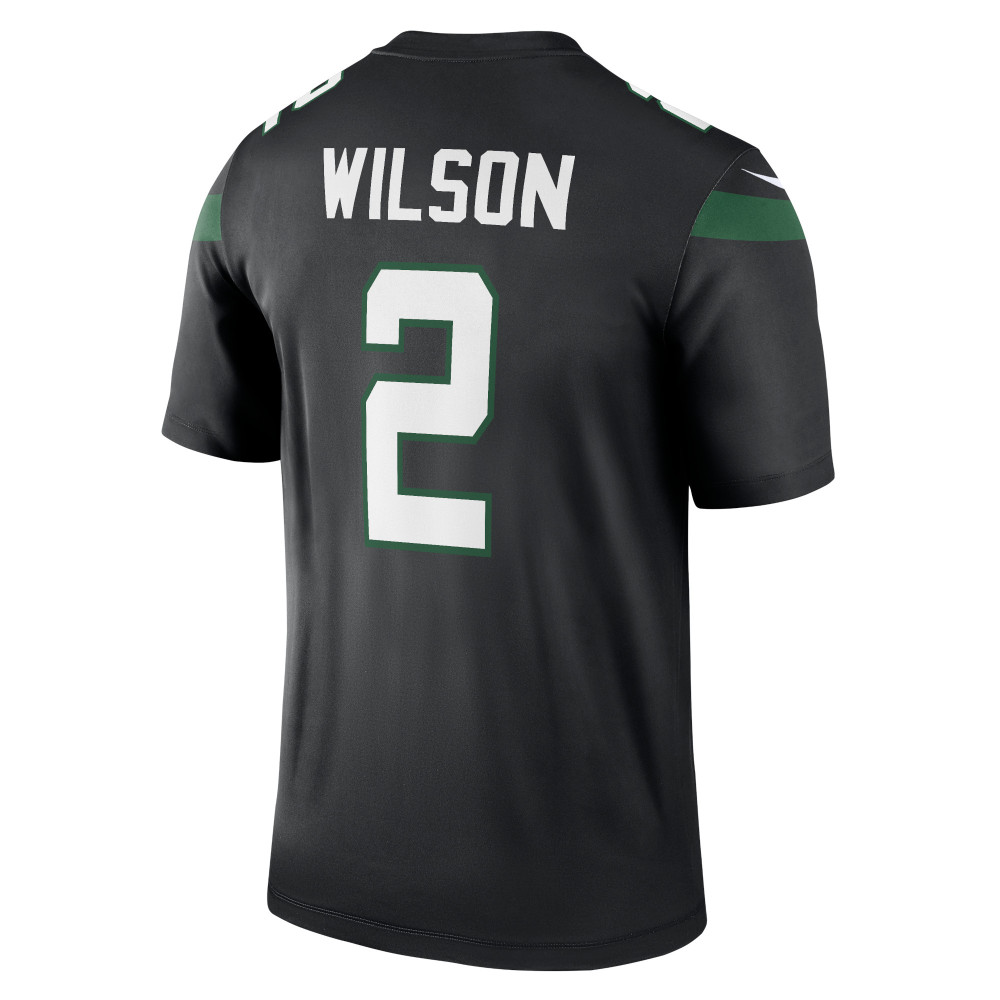Men's New York Jets Zach Wilson Black Legend Jersey