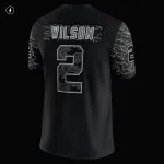 Men's New York Jets Zach Wilson Black RFLCTV Limited Jersey