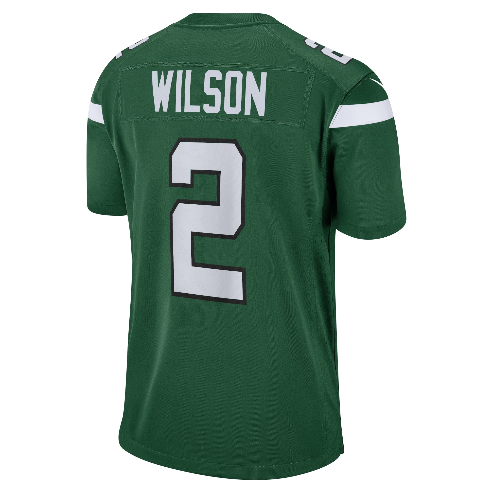 Men's New York Jets Zach Wilson Gotham Green Game Jersey