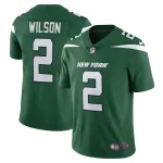 Men's New York Jets Zach Wilson Gotham Green Vapor Limited Jersey