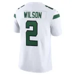 Men's New York Jets Zach Wilson Spotlight White Vapor Limited Jersey