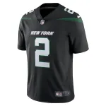 Men's New York Jets Zach Wilson Stealth Black Vapor Limited Jersey