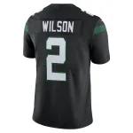 Men's New York Jets Zach Wilson Stealth Black Vapor Limited Jersey