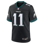 Men's Philadelphia Eagles A.J. Brown Black Alternate Game Jersey