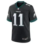Men's Philadelphia Eagles A.J. Brown Black Alternate Game Jersey
