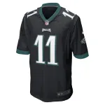 Men's Philadelphia Eagles A.J. Brown Black Game Jersey