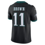 Men's Philadelphia Eagles A.J. Brown Black Vapor F.U.S.E. Limited Jersey