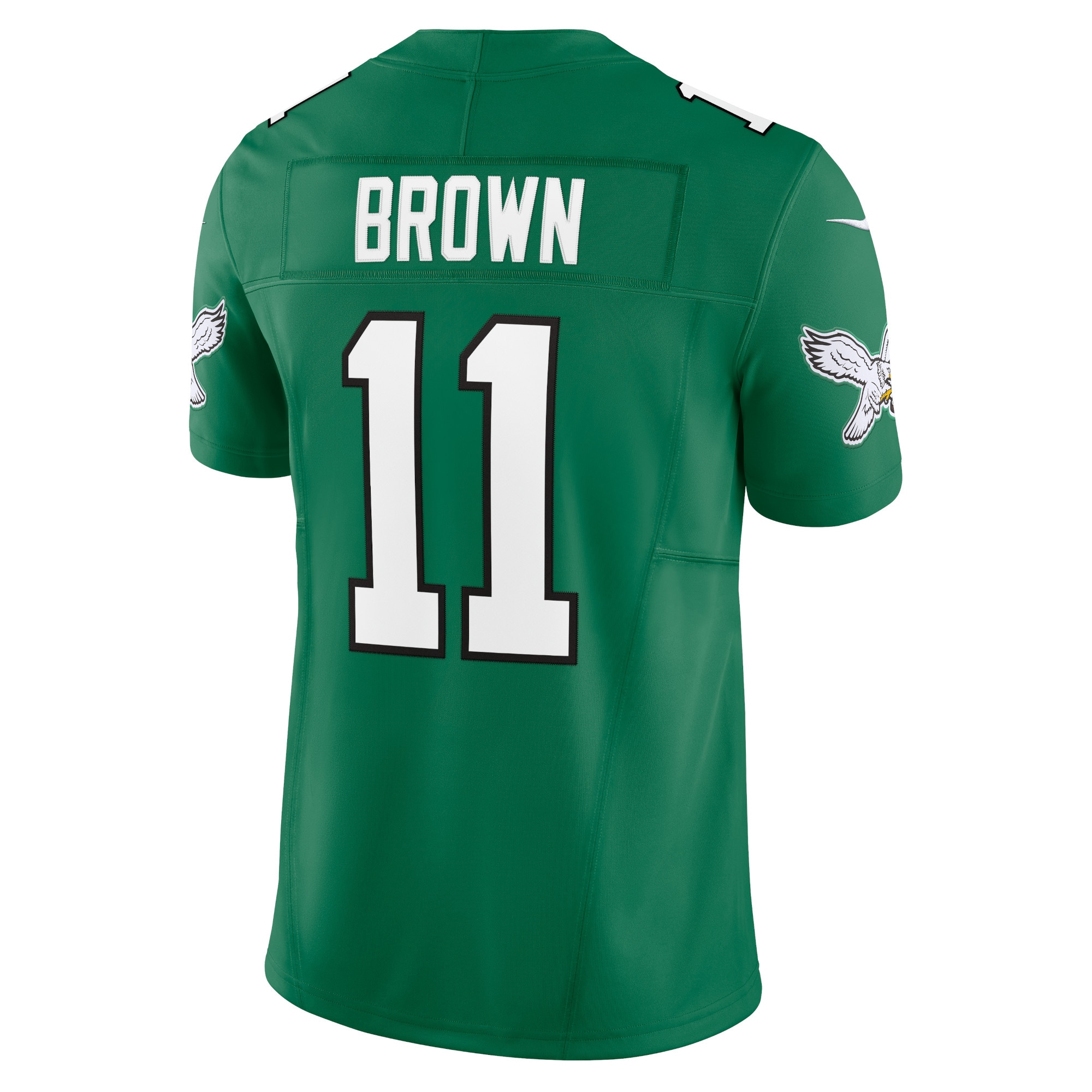 Men's Philadelphia Eagles A.J. Brown Kelly Green Vapor F.U.S.E. Limited Jersey