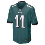 Men's Philadelphia Eagles A.J. Brown Midnight Green Player Game Jersey