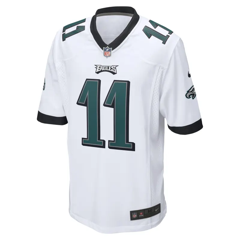 Men's Philadelphia Eagles A.J. Brown White Game Jersey