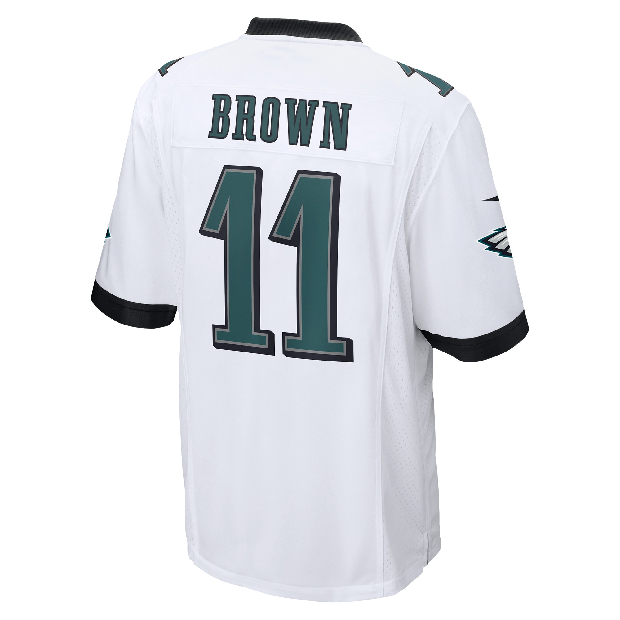 Men's Philadelphia Eagles A.J. Brown White Game Jersey