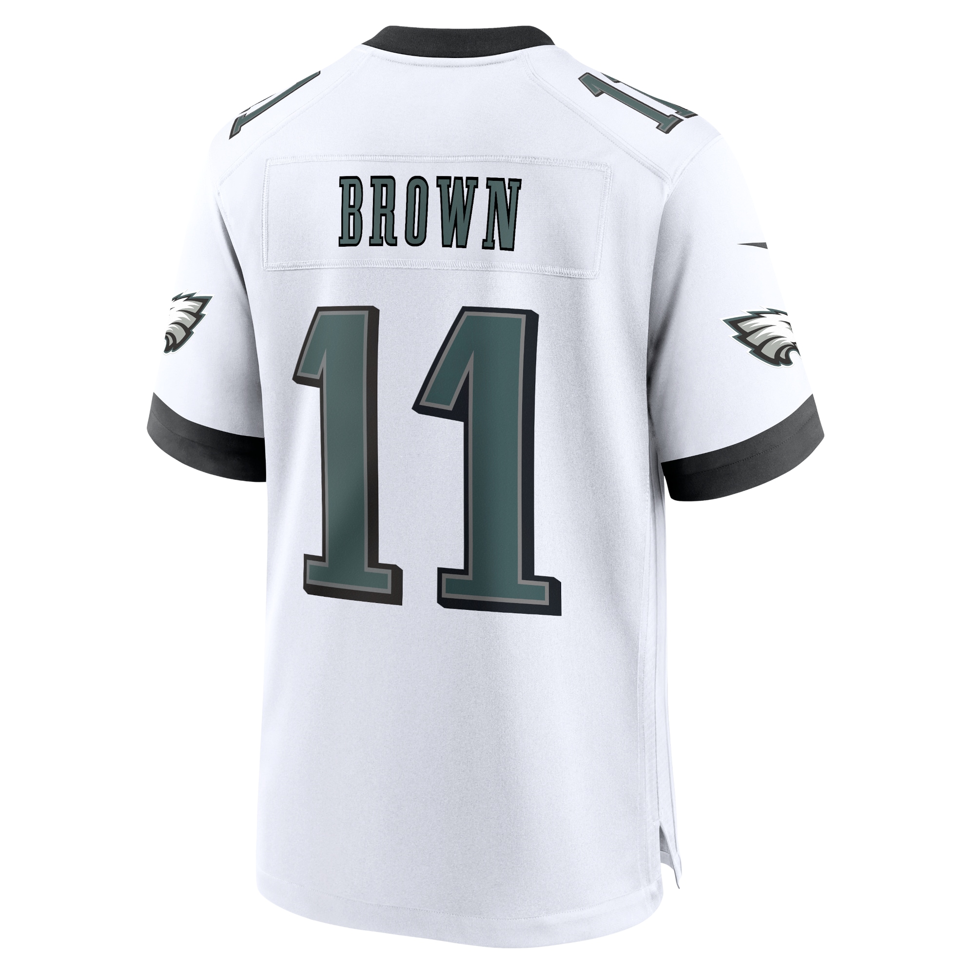 Men's Philadelphia Eagles A.J. Brown White White Game Jersey