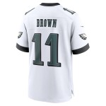 Men's Philadelphia Eagles A.J. Brown White White Game Jersey