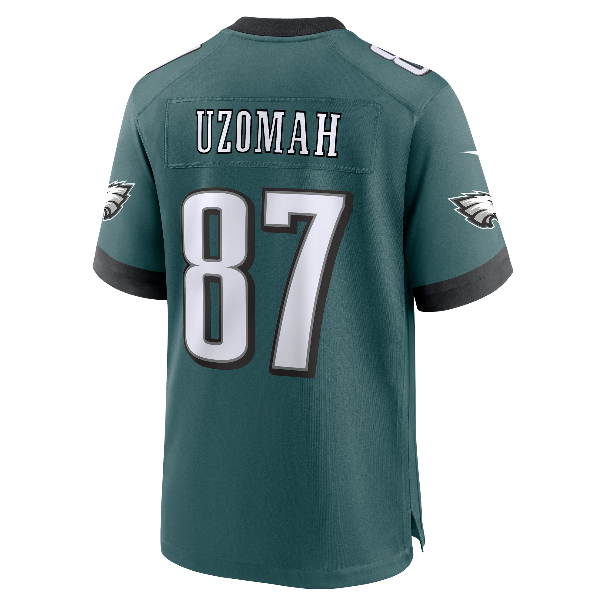 Men's Philadelphia Eagles C.J. Uzomah Midnight Green Team Game Jersey