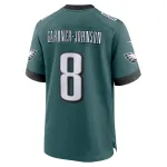 Men's Philadelphia Eagles Chauncey Gardner-Johnson Midnight Green Game Jersey