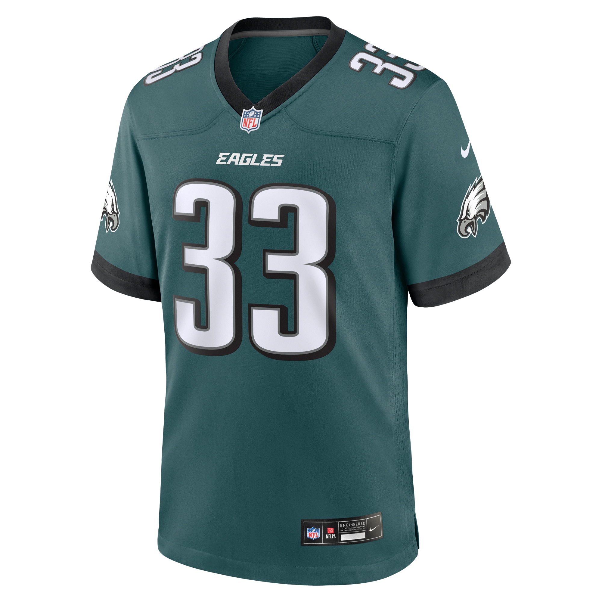 Men's Philadelphia Eagles Cooper DeJean Green 2024 NFL Draft Game Jersey