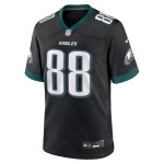 Men's Philadelphia Eagles Dallas Goedert Black Alternate Game Jersey