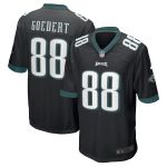Men's Philadelphia Eagles Dallas Goedert Black Game Jersey
