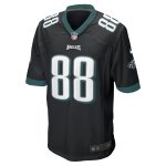 Men's Philadelphia Eagles Dallas Goedert Black Game Jersey