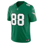 Men's Philadelphia Eagles Dallas Goedert Kelly Green Vapor F.U.S.E. Limited Jersey