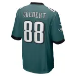 Men's Philadelphia Eagles Dallas Goedert Midnight Green Game Jersey