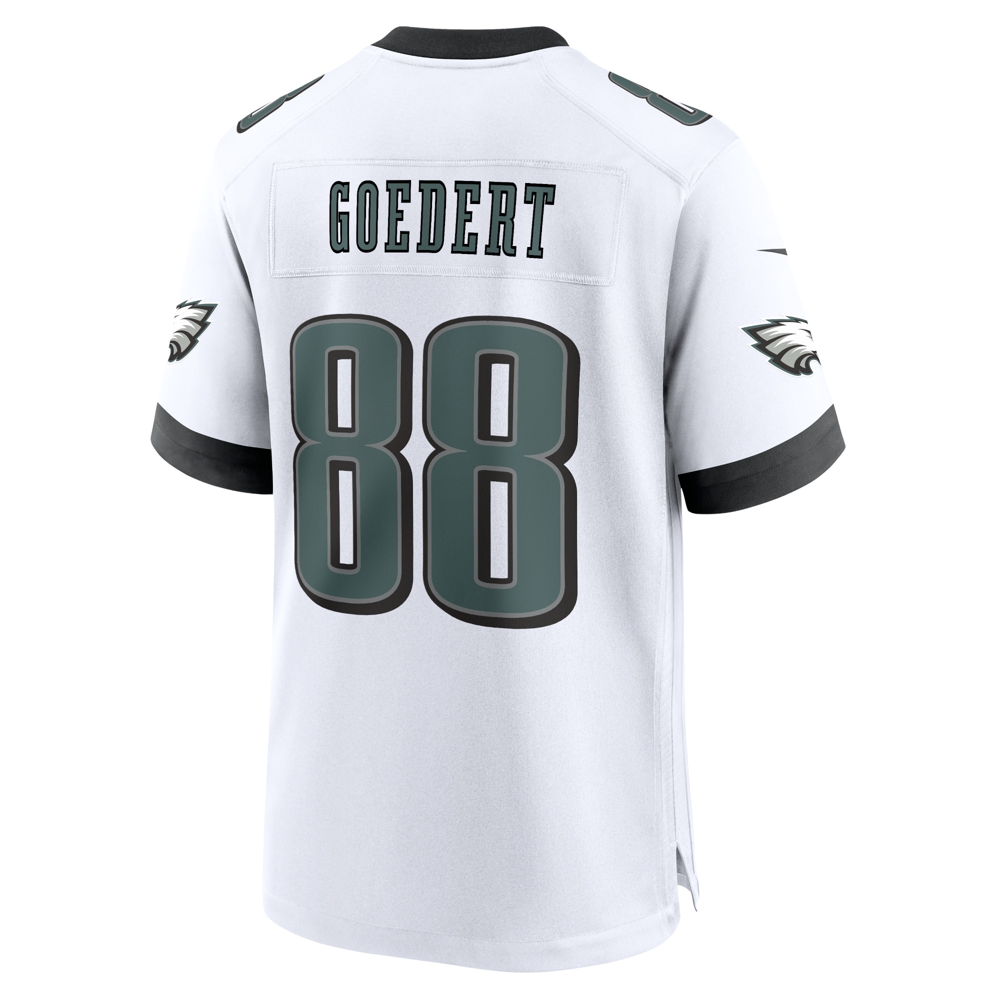 Men's Philadelphia Eagles Dallas Goedert White White Game Jersey