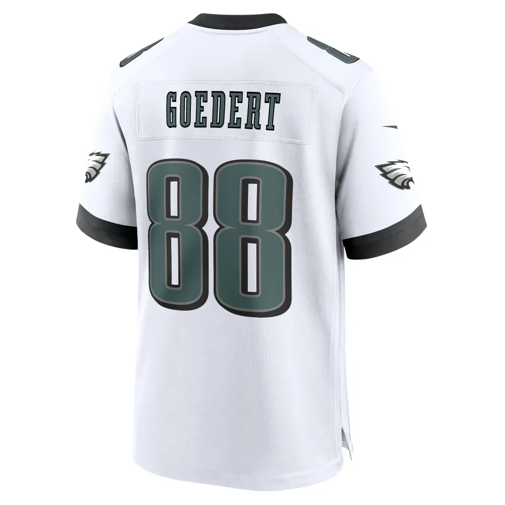 Men's Philadelphia Eagles Dallas Goedert White White Game Jersey