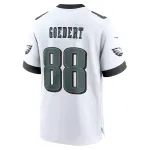 Men's Philadelphia Eagles Dallas Goedert White White Game Jersey
