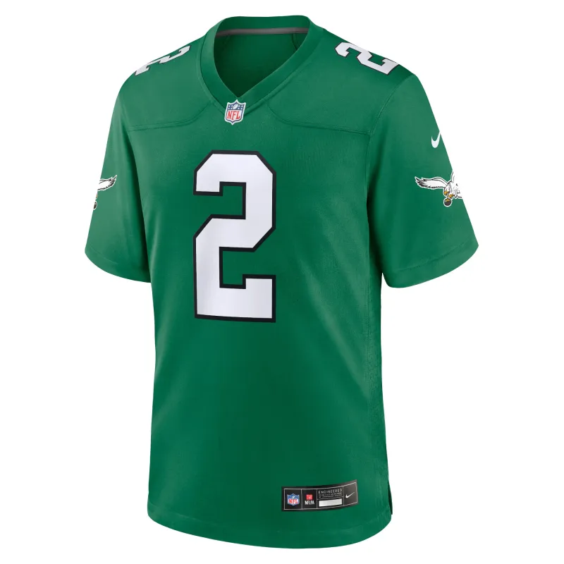 Men's Philadelphia Eagles Darius Slay Kelly Green Alternate Game Player Jersey