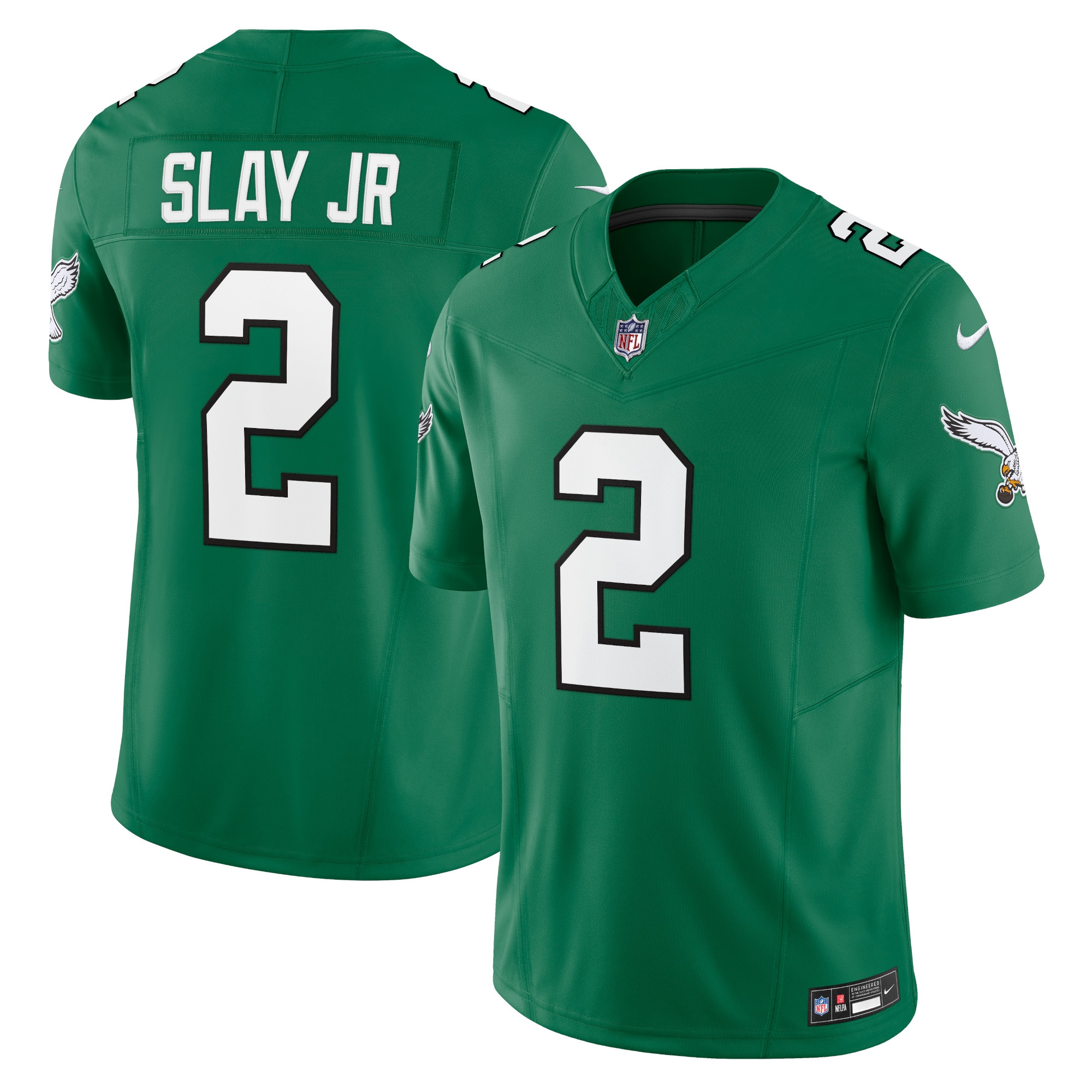 Men's Philadelphia Eagles Darius Slay Jr. Kelly Green Vapor F.U.S.E. Limited Jersey