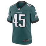Men's Philadelphia Eagles Devin White Midnight Green Game Jersey