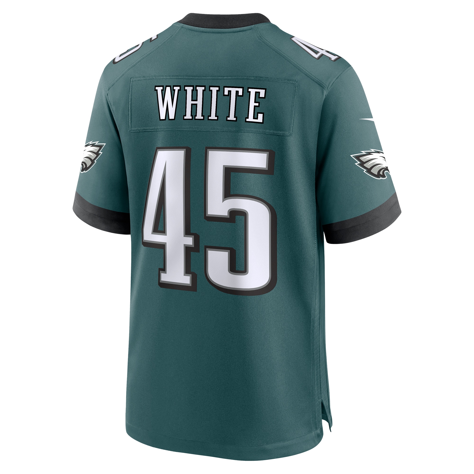 Men's Philadelphia Eagles Devin White Midnight Green Game Jersey