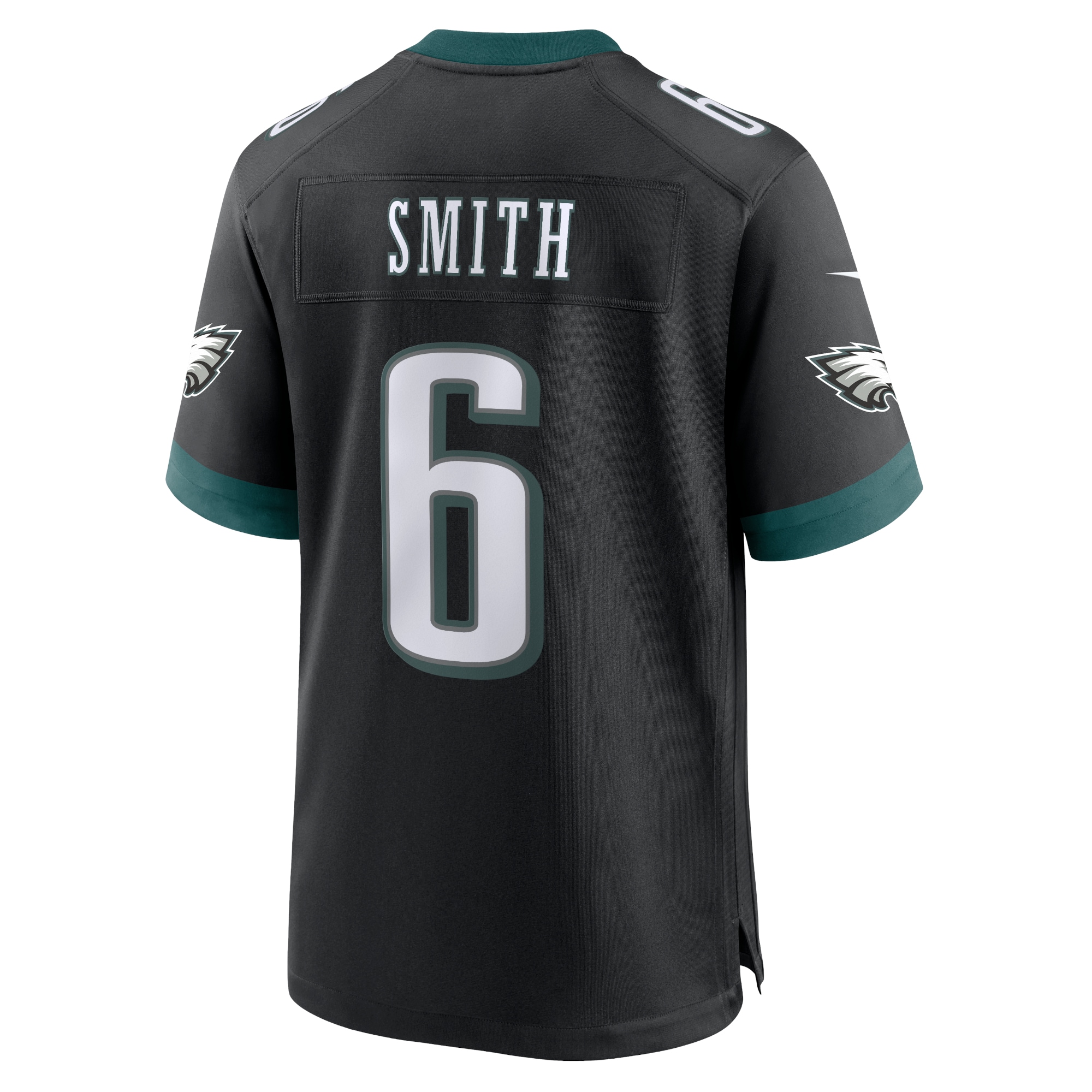 Men's Philadelphia Eagles DeVonta Smith Black Alternate Game Jersey